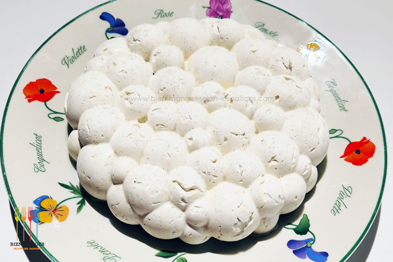 Entremet sensation vanille intense – Rendu final de la recette